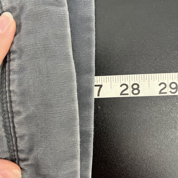 Outdoor Life Vest Men Large Blue Canvas Sherpa Lined Work Utility Grunge Y2K - Picture 11 of 12